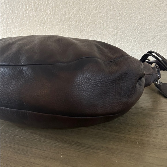 Coach Allie Leather Hobo Shoulder Bag Purse Tote 13655 - Picture 7 of 11